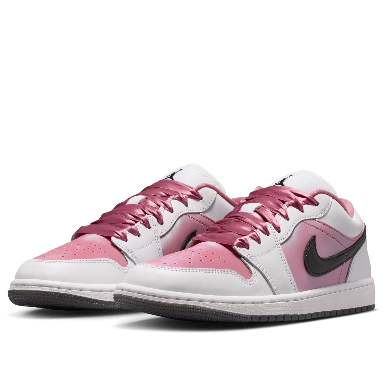 (WMNS) Air Jordan 1 Low SE 'White Black Desert Berry' IO0668-100