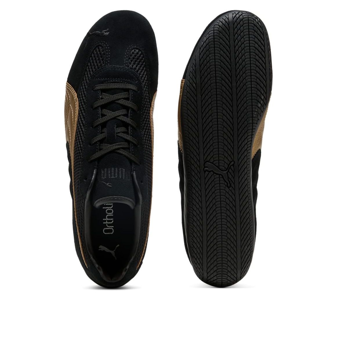 (WMNS) PUMA Speedcat Premium 'Black Gold' 405355-06