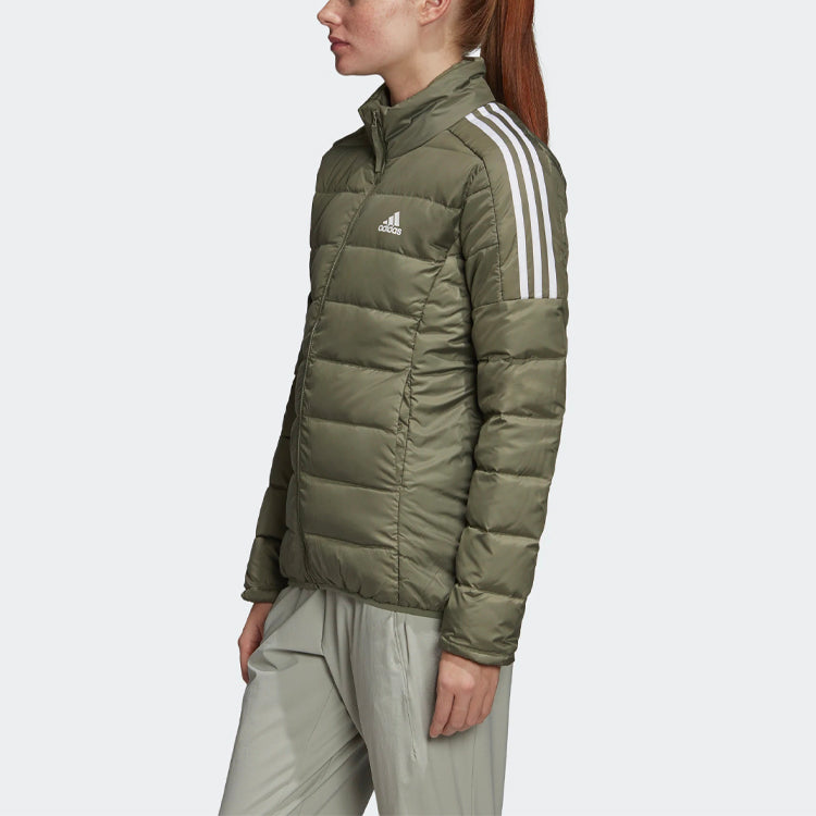 (WMNS) adidas Essentials Down Jacket 'Legacy Green' GH4596
