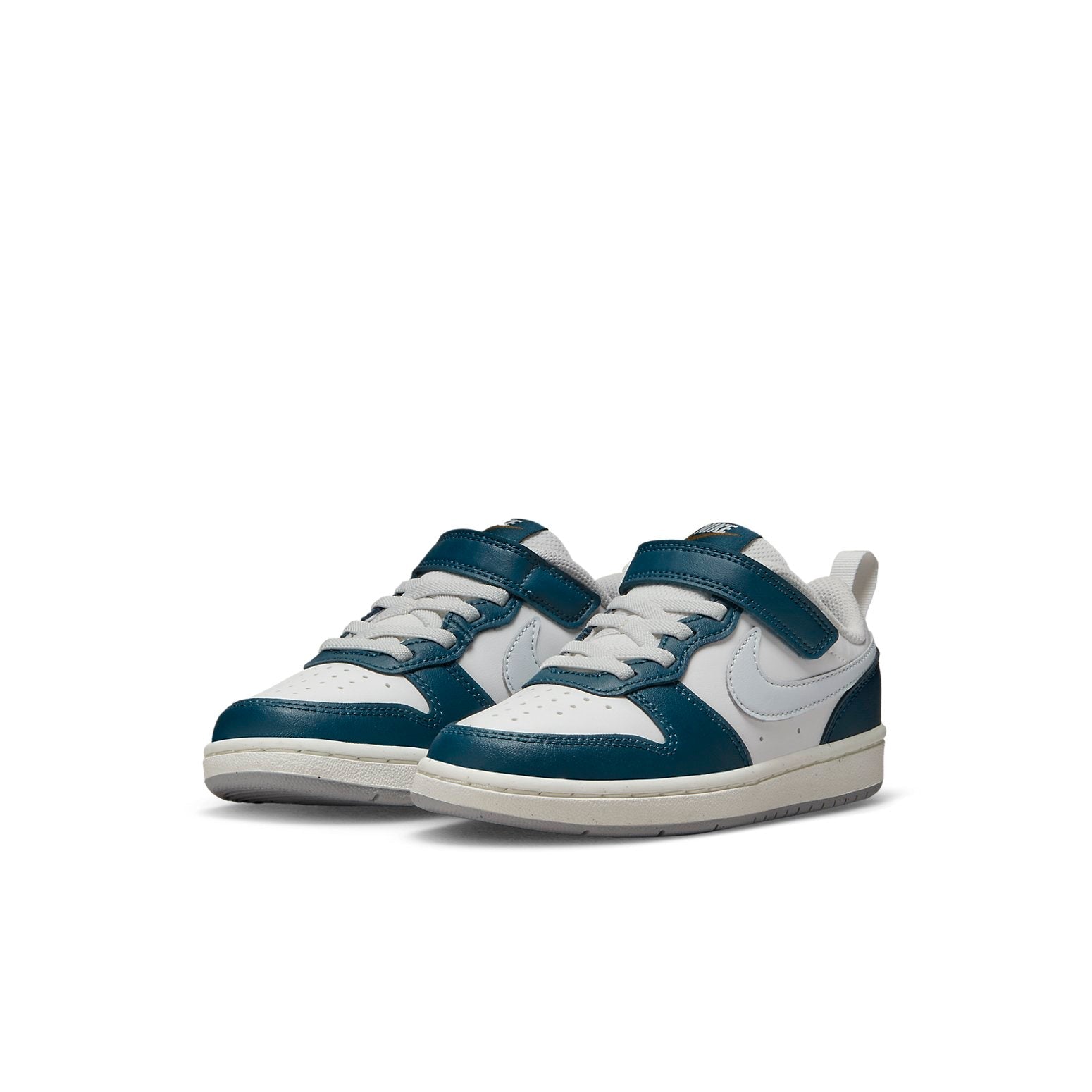 (GS) Nike Court Borough Low 2 'White Valerian Blue' BQ5451-121