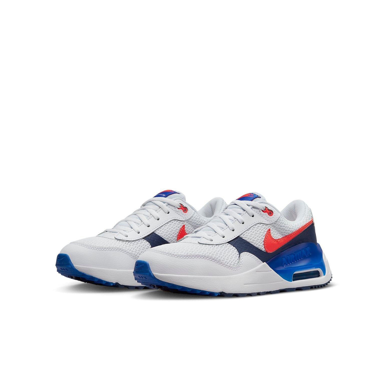 (GS) Nike Air Max SYSTM 'White Royal Crimson' DQ0284-101