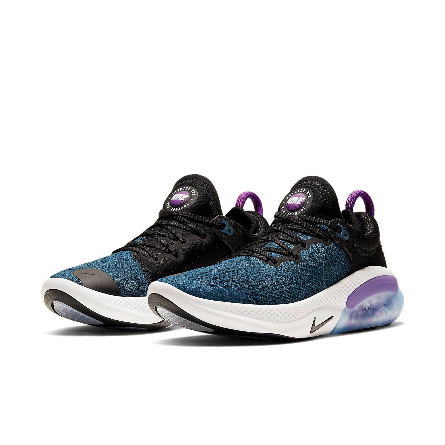 (WMNS) Nike Joyride Run Flyknit 'Black Valerian Blue' AQ2731-004