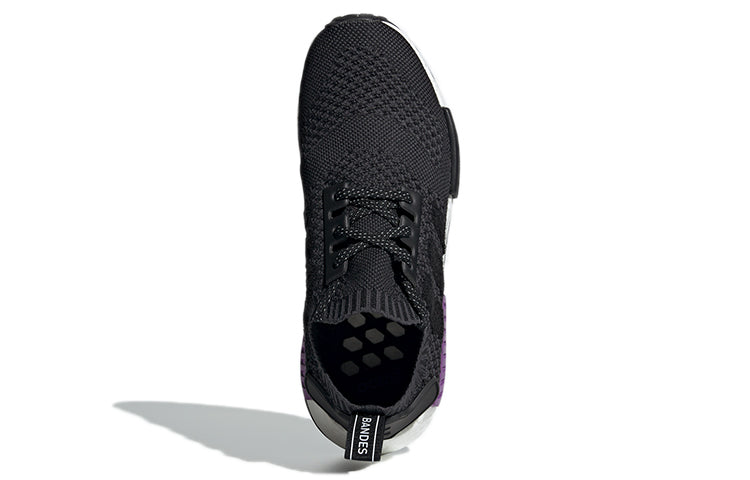adidas NMD_R1 Primeknit 'OG Knit - Black Purple' G54635
