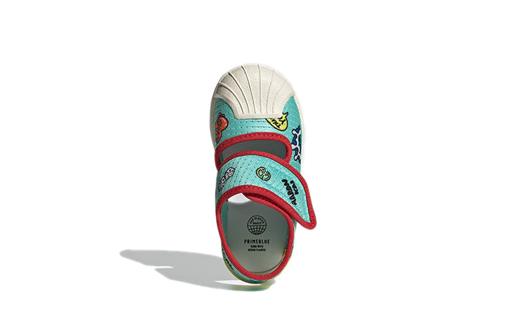 (TD) adidas originals Superstar 360 Sndl I Primeblue 'Green Red' FX4860