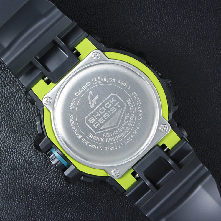 CASIO G-Shock Analog-Digital 'Black Green' GA-400LY-1A
