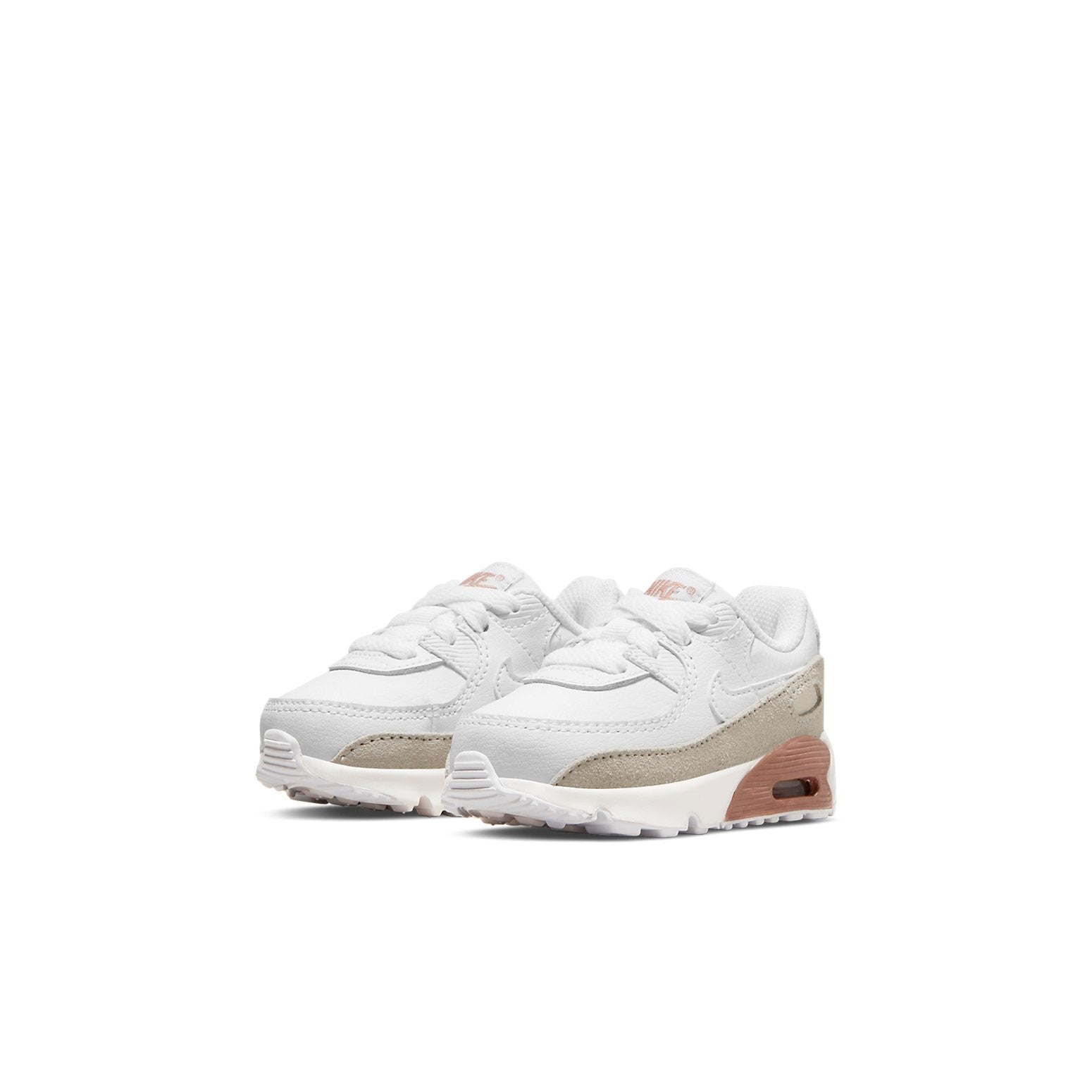 (TD) Nike Air Max 90 Leather 'White Metallic Red Bronze' CD6868-117