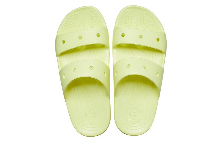 Crocs Classic Clog Cozy Unisex Yellow Slippers 206761-75U