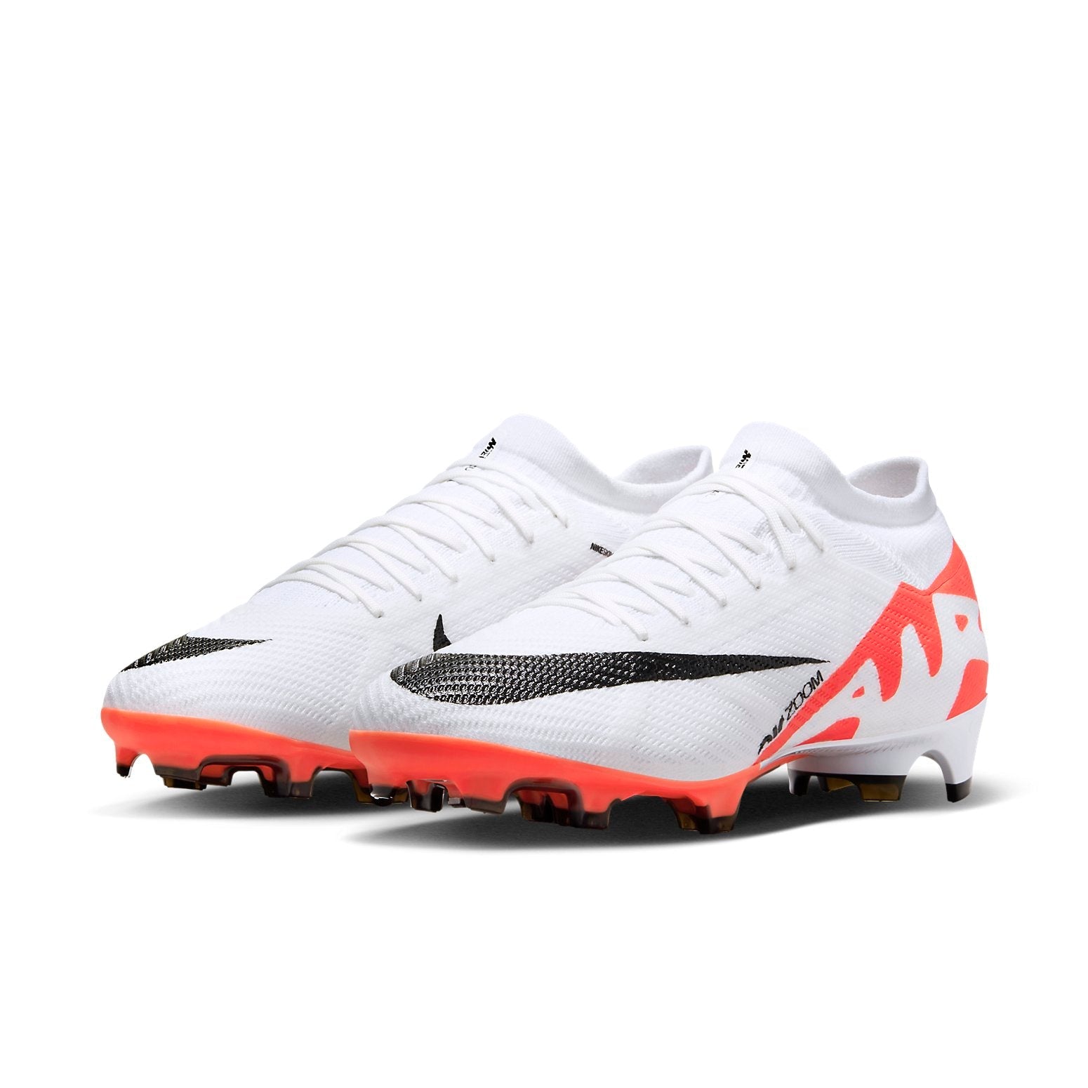 Nike Zoom Mercurial Vapor 15 Pro FG 'White Bright Crimson Black' DJ5603-600