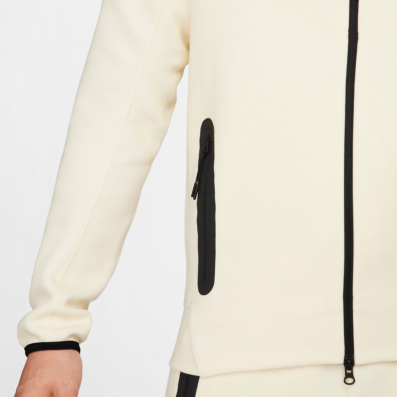 Nike Sportswear Tech Fleece Hooded Jackets Asia Sizing 'Coconut' FB7922-113