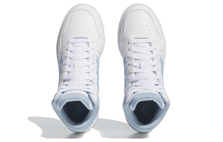 (WMNS) adidas Hoops 3.0 Mid 'White Clear Sky Gum' IF5321