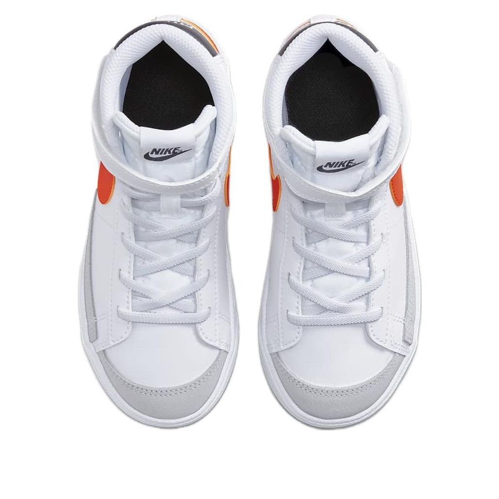 (PS) Nike Blazer Mid '77 'White Orange' DA4087-111