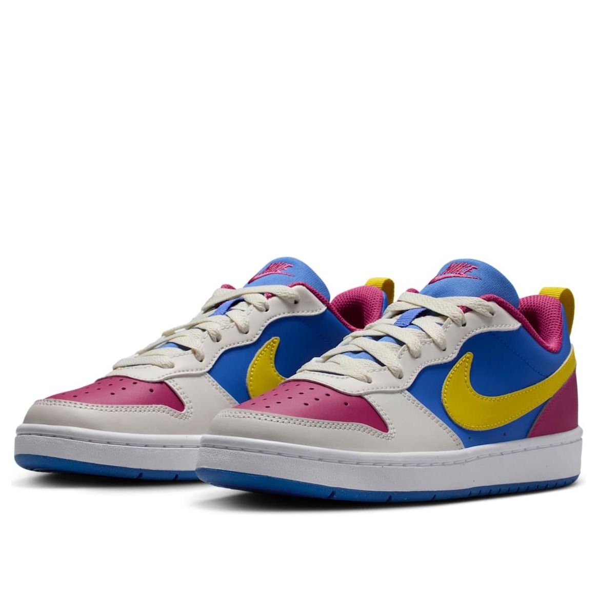 (GS) Nike Court Borough Low Recraft 'Sweet Beet Comet Blue' IM2181-633