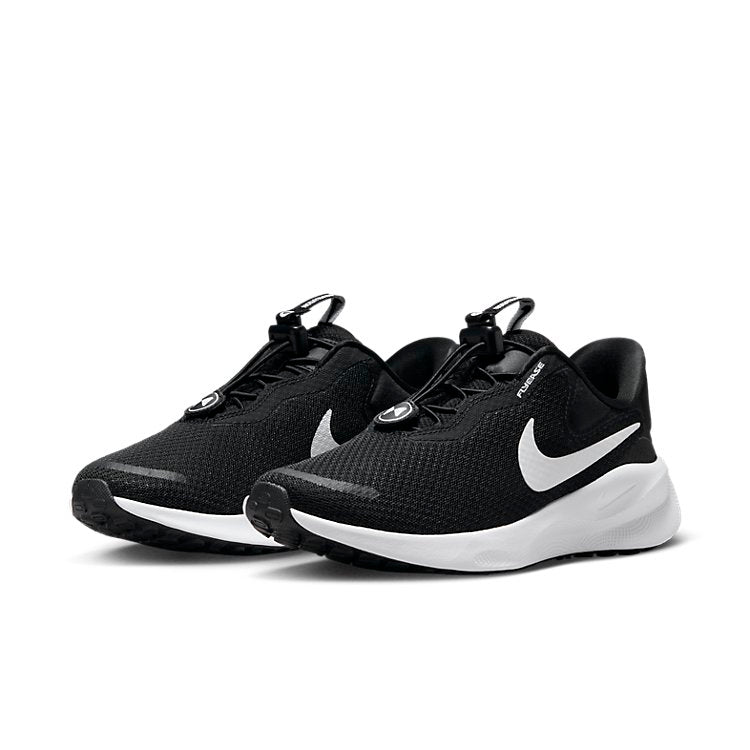 (WMNS) Nike Revolution 7 EasyOn 'Black Summit White' FN7999-001