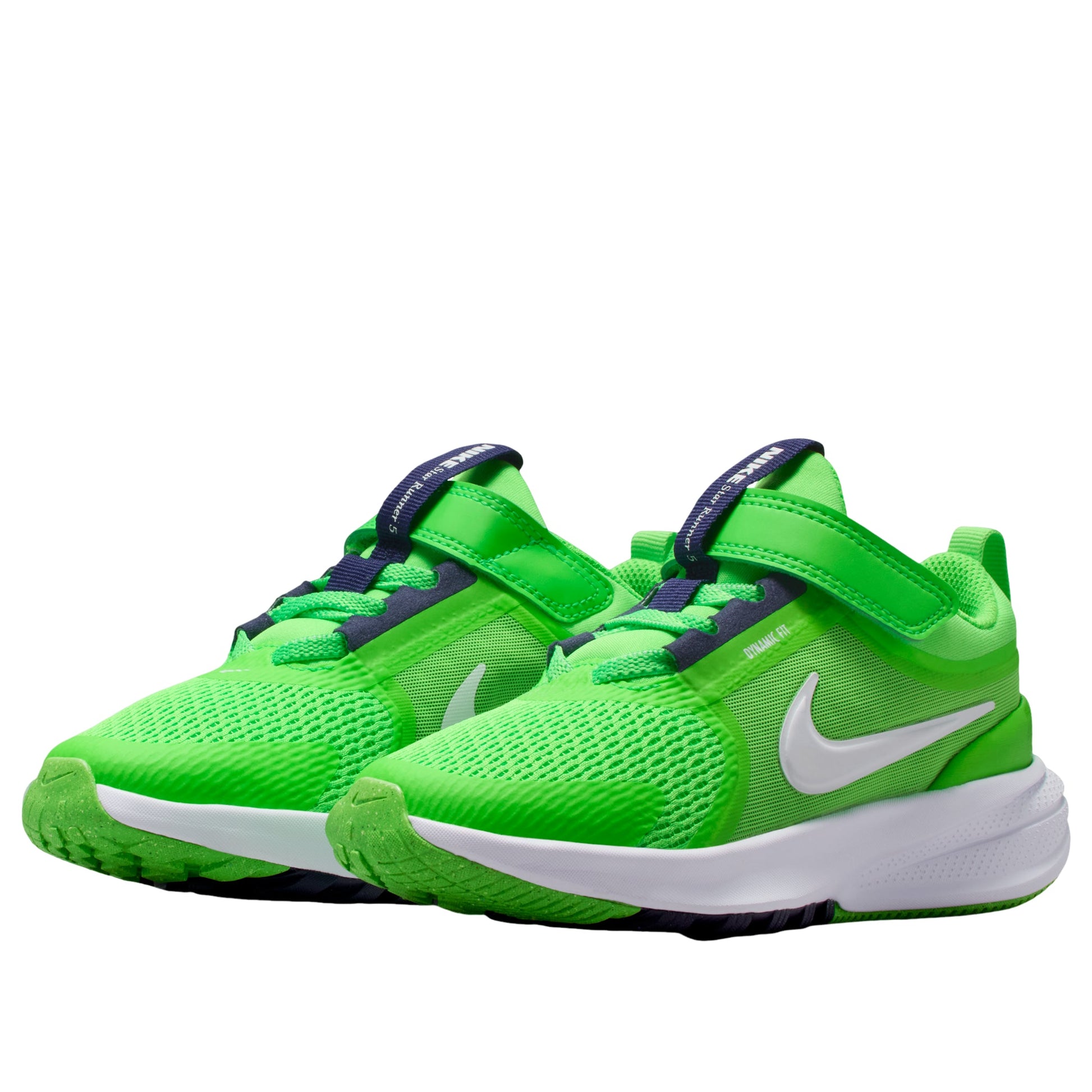 (PS) Nike Star Runner 5 'Green Strike Imperial Purple White' HF7005-300