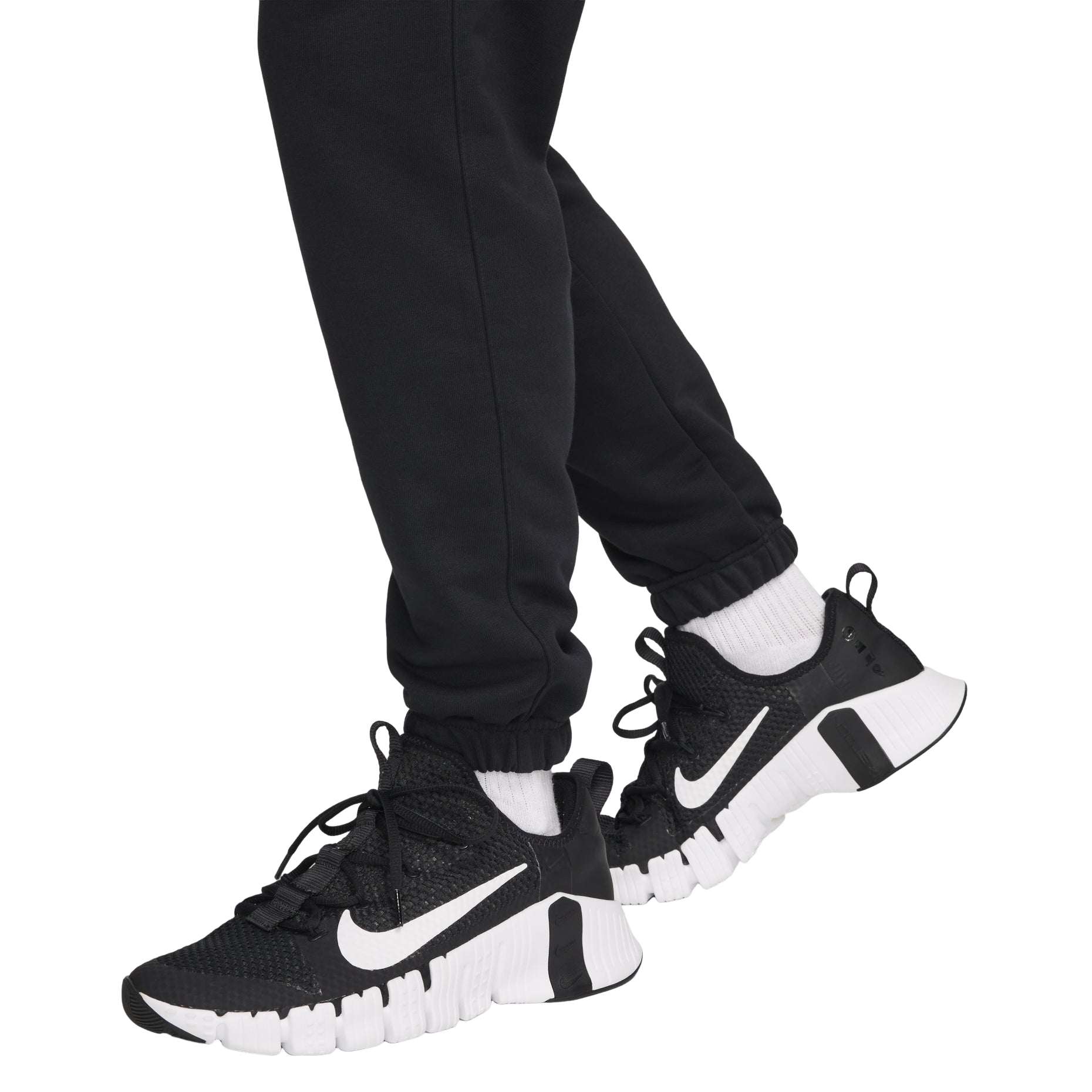 Nike Swoosh Dri-FIT Fleece Fitness Joggers Asia Sizing 'Black' FV9947-010