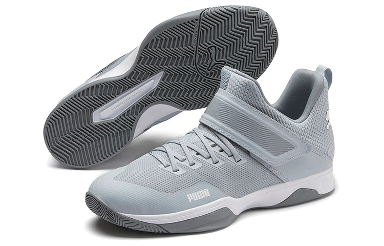 (WMNS) PUMA Rise Xt3 Handball 'Grey White Green' 105594-02