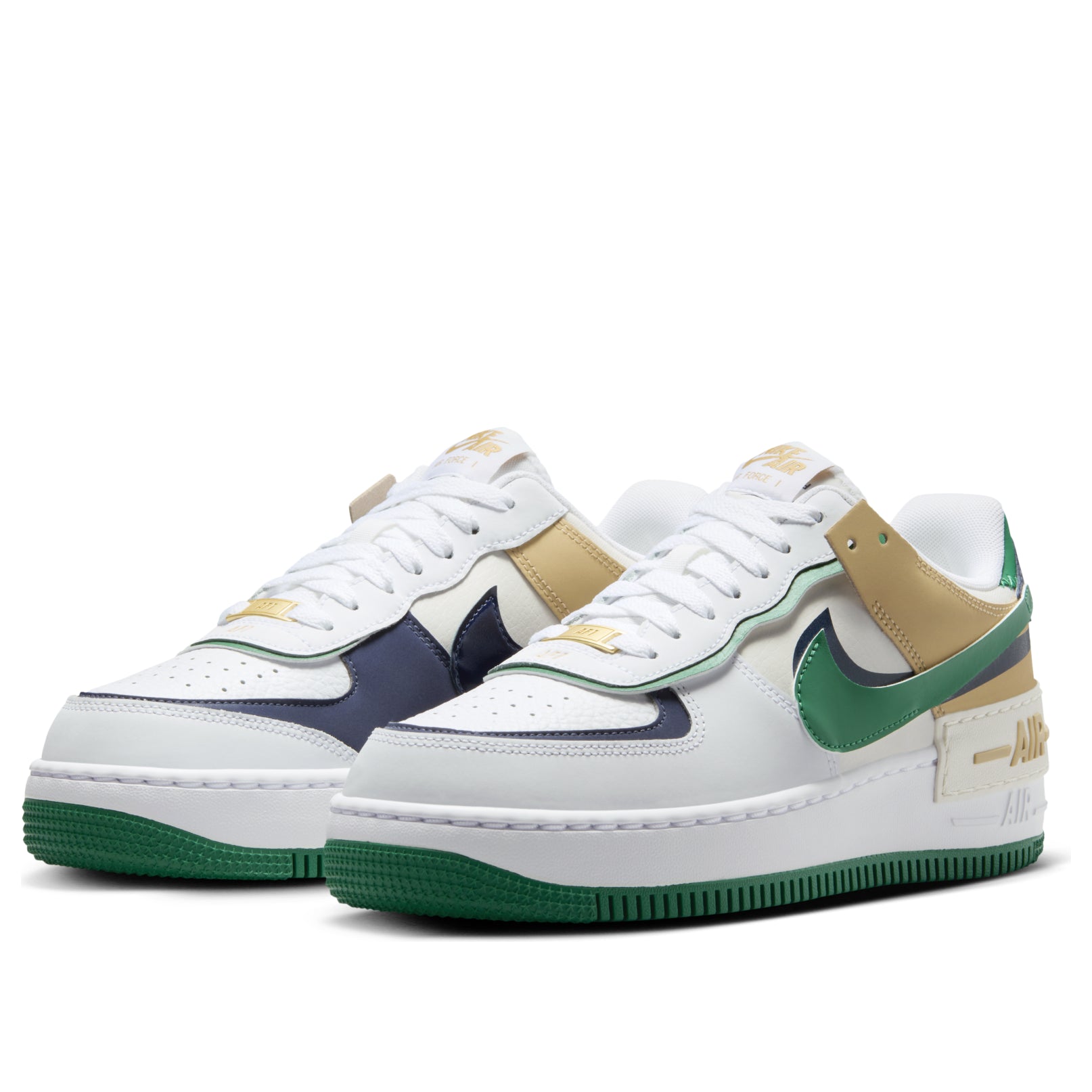 (WMNS) Nike Air Force 1 Shadow 'White Malachite Sesame' DZ1847-102
