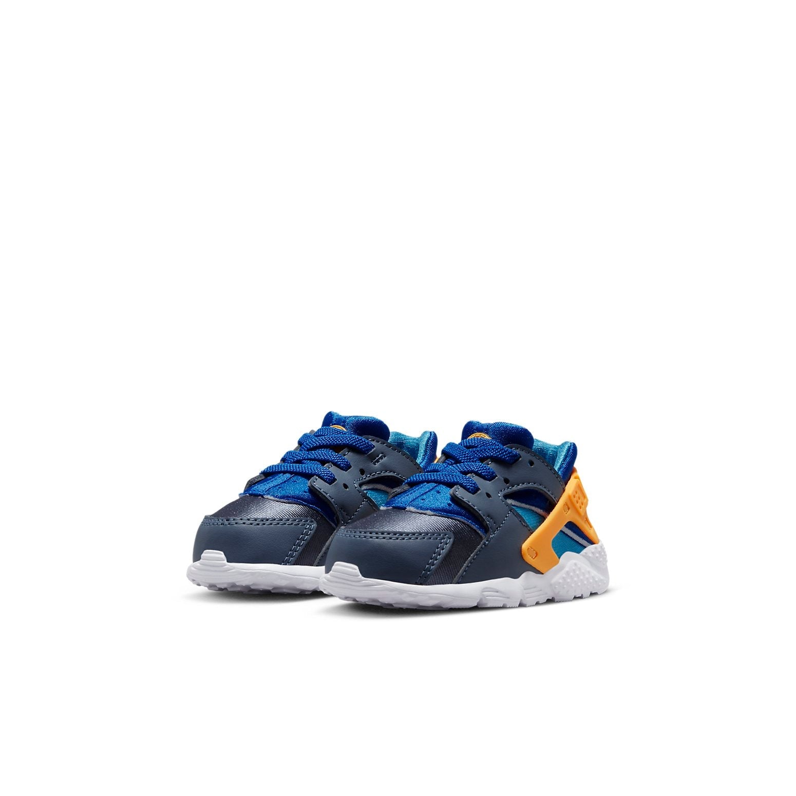 (TD) Nike Huarache Run 'Diffused Blue Laser Orange' 704950-422