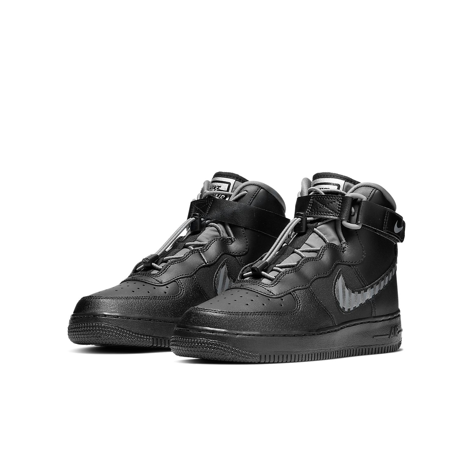(GS) Nike Air Force 1 High LV8 HZ 'Black' CI2165-001