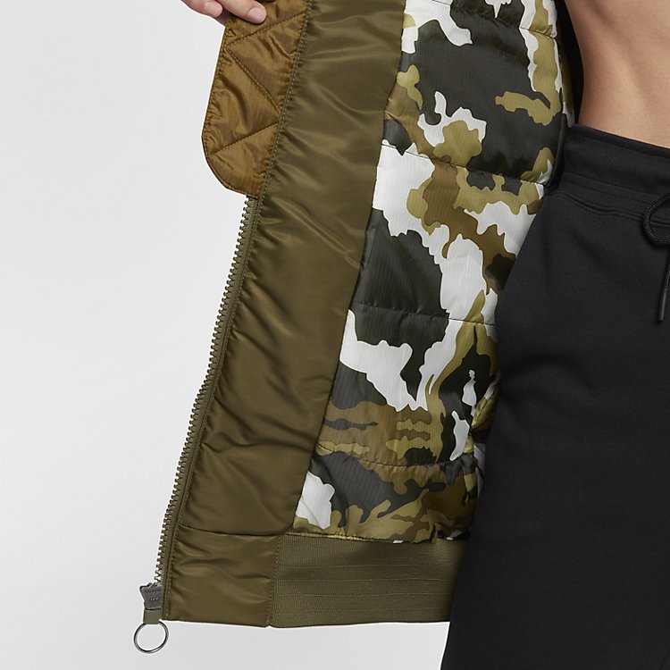 (WMNS) Nike Sportswear Parka Inslatd MA1 932050-395