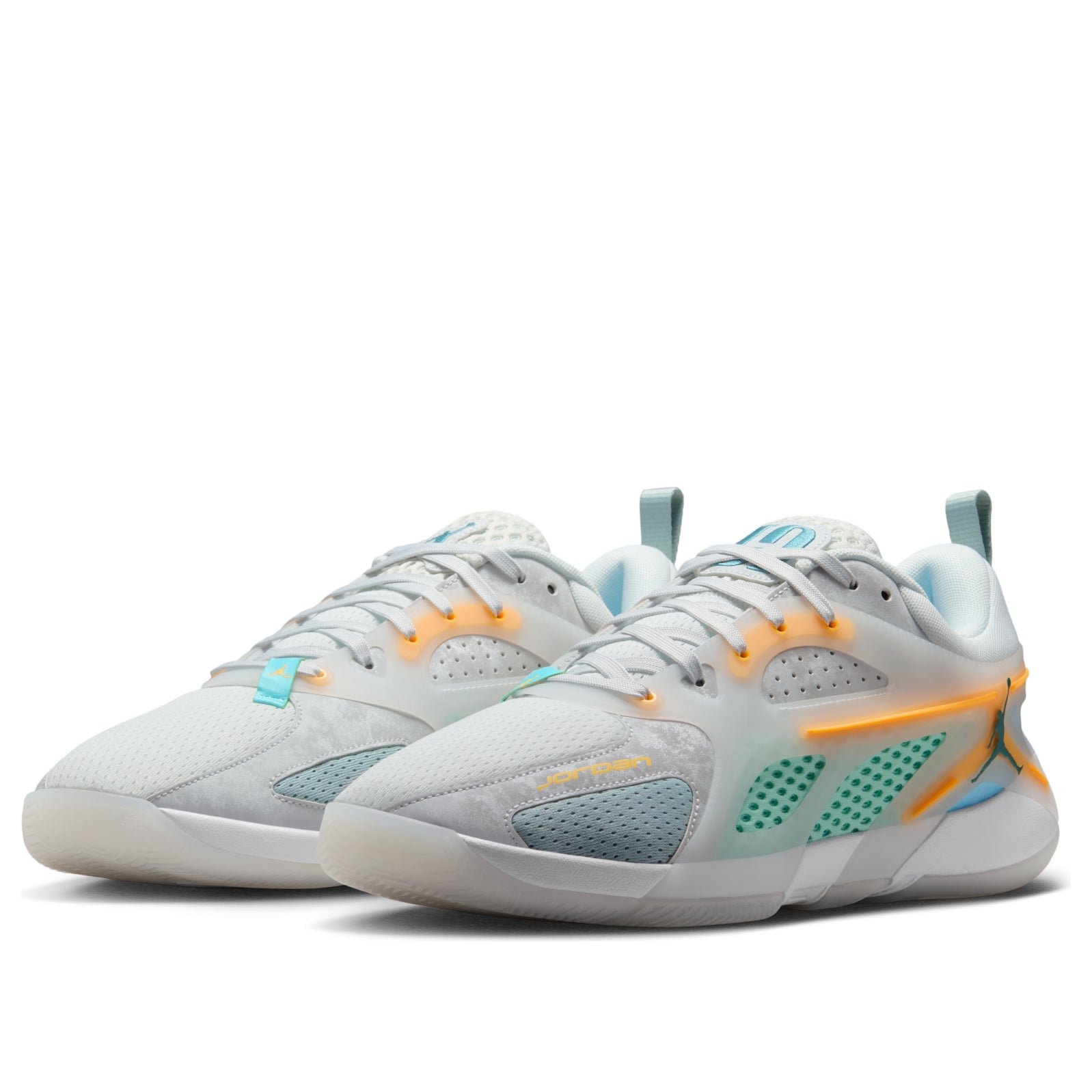 Air Jordan Heir Series PF 'Off White Mineral Teal Laser Orange' FQ3859-101