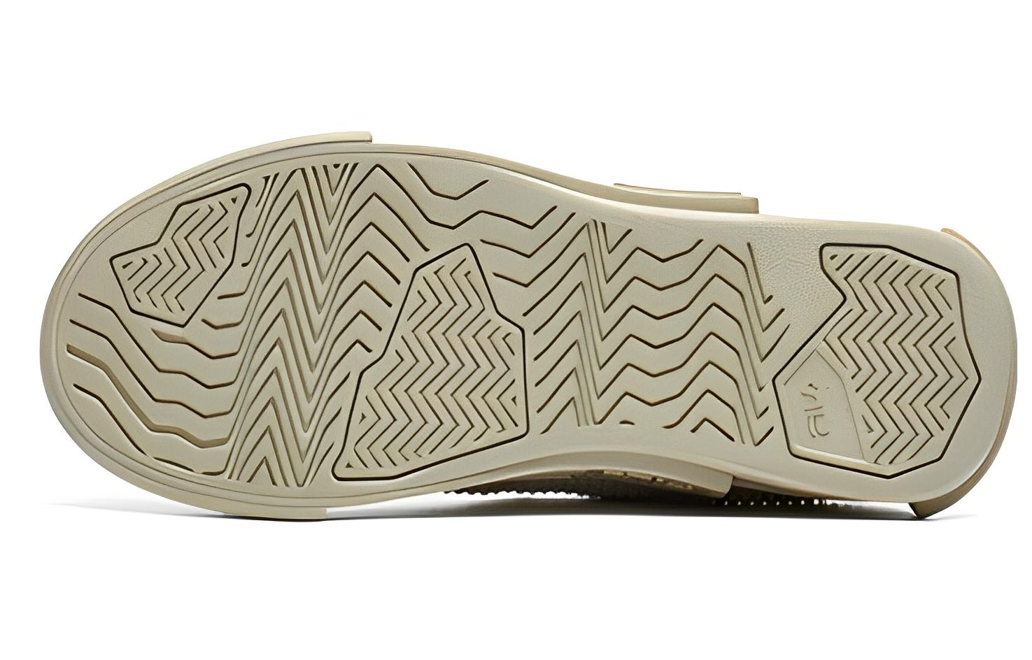 (WMNS) FILA FUSION Pop Skate Shoes 'Cream White Green' T12W218204FAA
