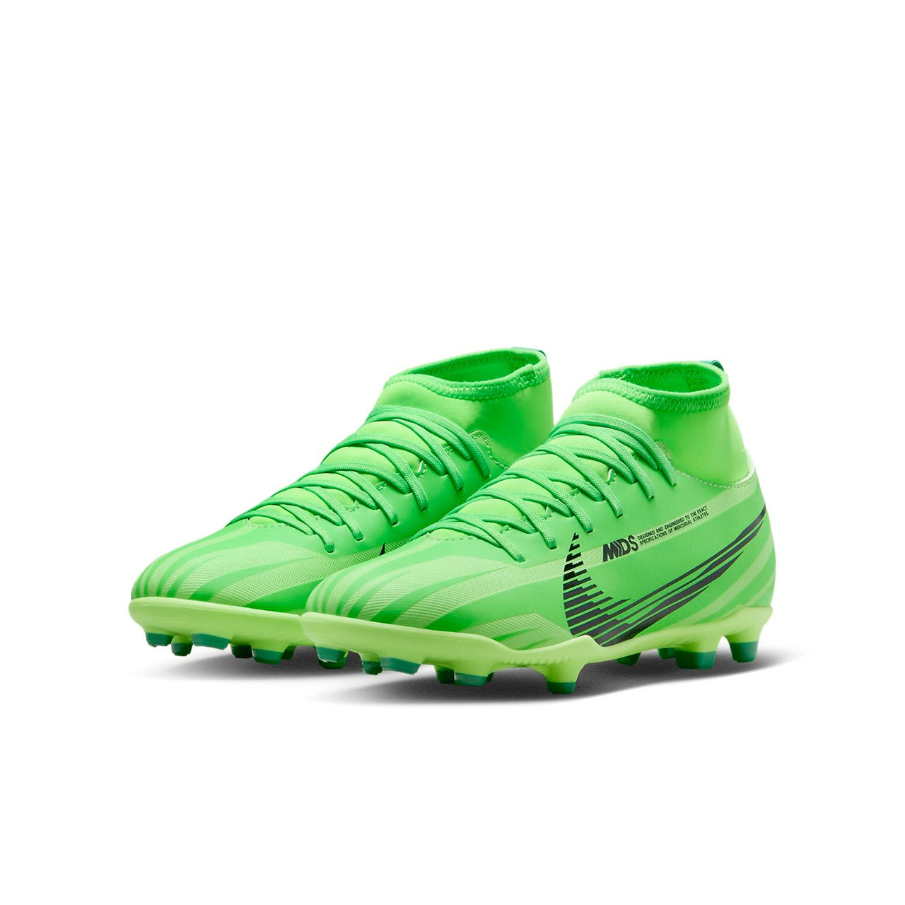 (GS) Nike Mercurial Vapor 15 FG 'Green Black' FJ7192-300