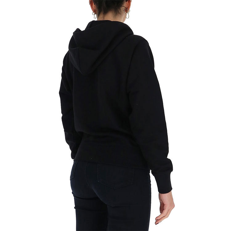 (WMNS) KENZO Embroidered Tiger Head Logo Hoodie Black FB52SW8714XA99
