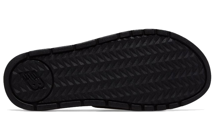 New Balance 3064 Series Outdoor Stylish Sports Slippers Black Red Colorblock 'Black Red' M3064BRD