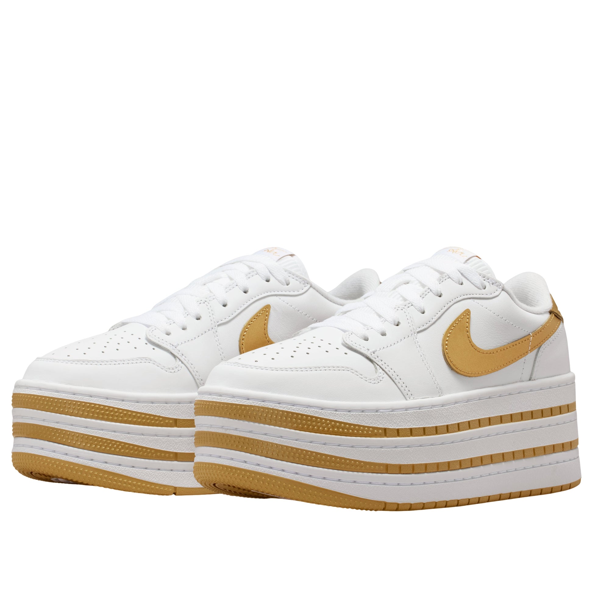 (WMNS) Air Jordan 1 Triple Stack SE 'White Metallic Gold' IV5090-100