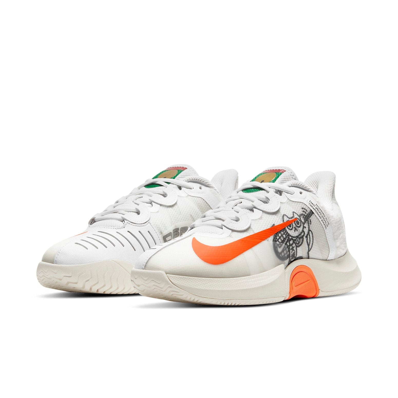 (WMNS) Nike x Naomi Osaka Court Air Zoom GP Turbo 'Maneki-neko' DC9164-124