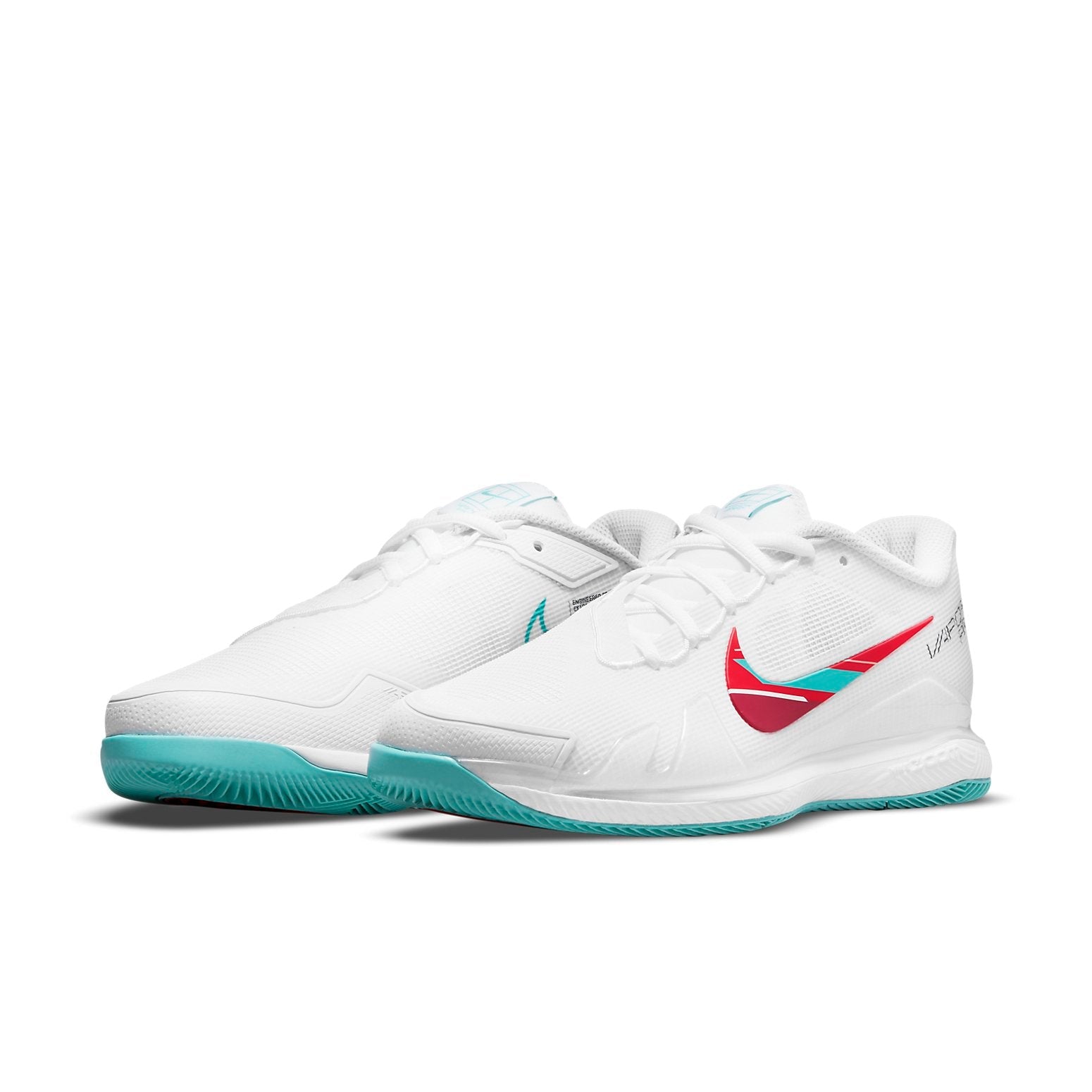 (WMNS) Nike Court Air Zoom Vapor Pro 'White Teal' CZ0222-136