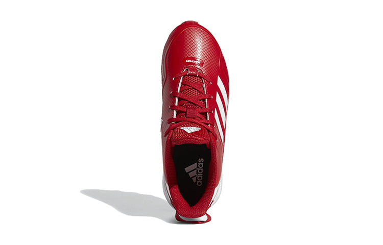 (GS) adidas Icon 7 Mid Cleats 'Red' S23918