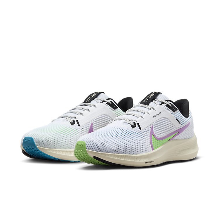 Nike Pegasus 40 SE 'White Pale Ivory Rush Fuchsia' FJ1051-100