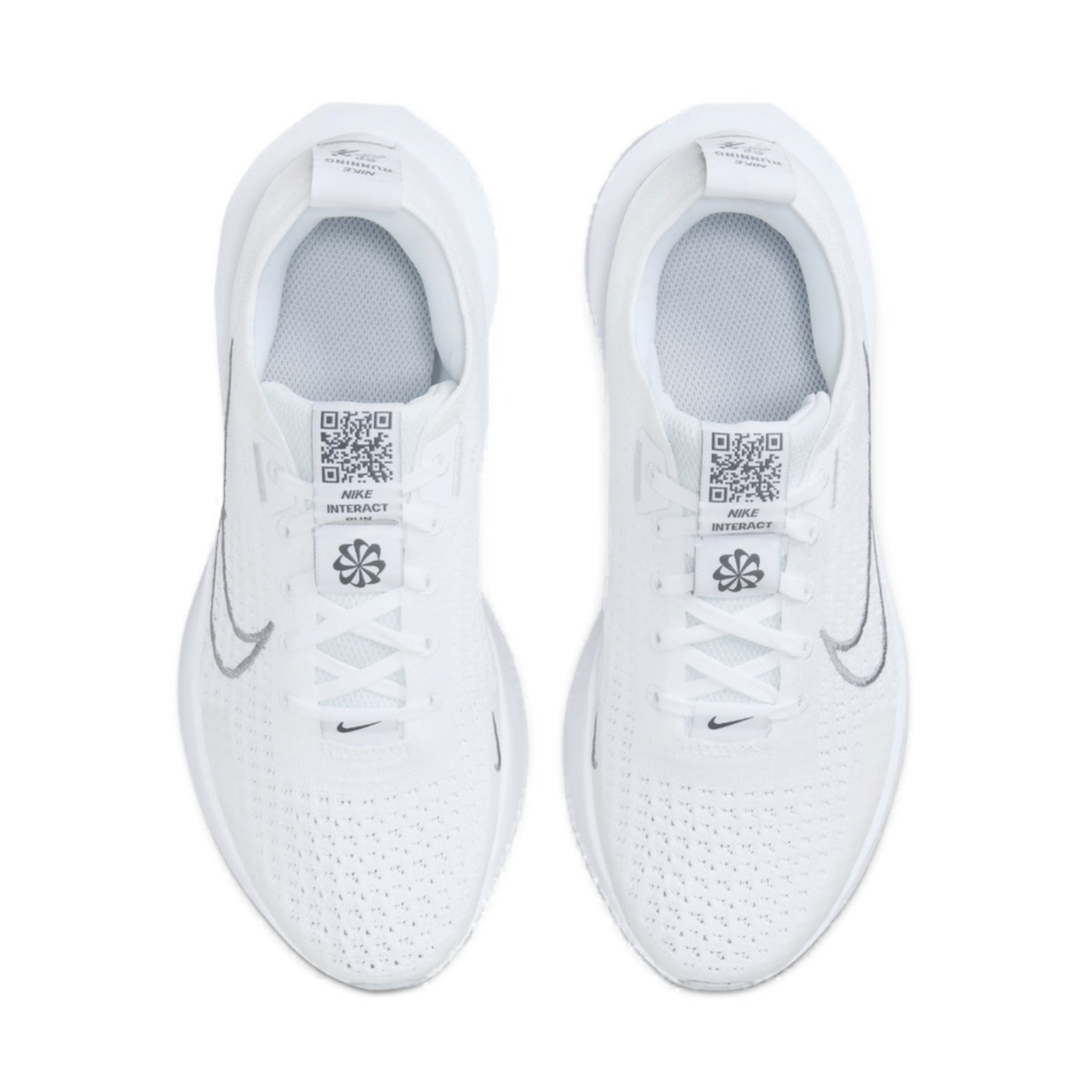 (WMNS) Nike Interact Run 'White Silver' FD2292-100