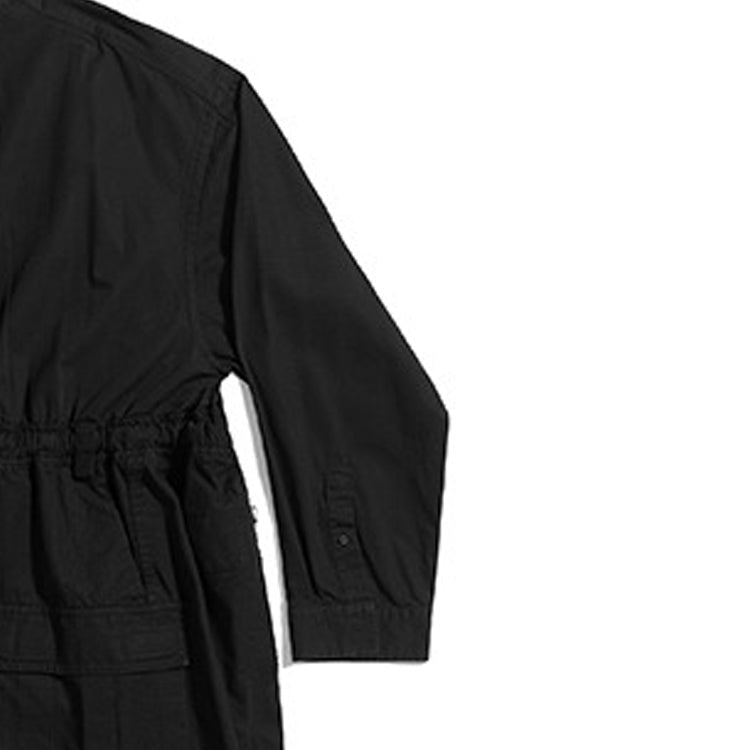(WMNS) Balenciaga 23SS Asymmetry Deconstructed Shirt 'Black' 720102TNP041000