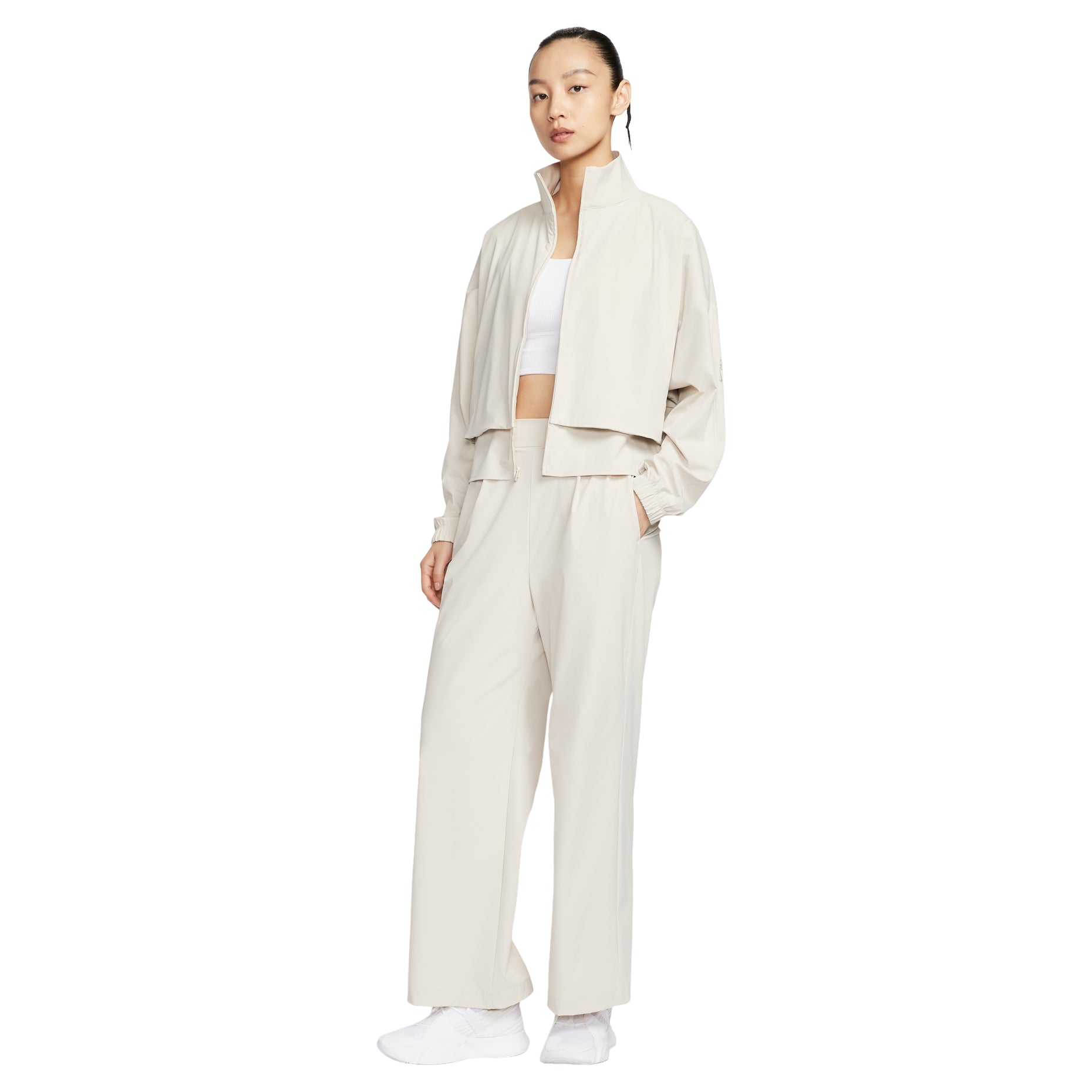 (WMNS) Nike 24.7 PerfectStretch Dri-FIT High-Rise Loose-Fit Pants 'Light Orewood Brown' HQ0236-104