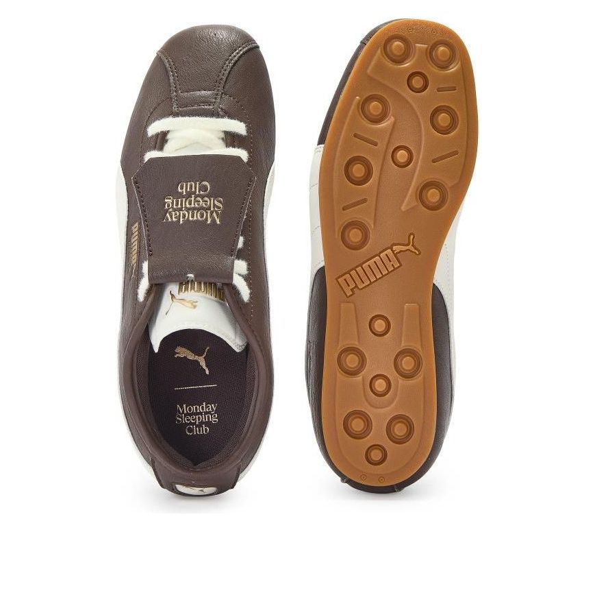 PUMA x Monday Sleeping Club Tackle 'Dark Chocolate Warm White' 408847-01