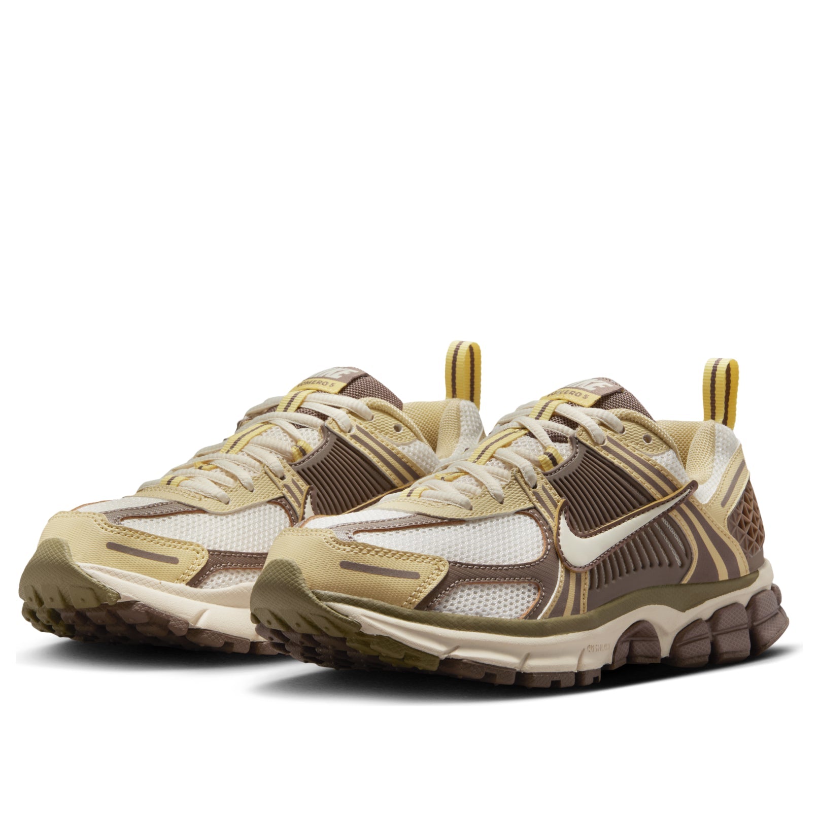 (GS) Nike Air Zoom Vomero 5 'Pale Ivory Mink Brown Soft Yellow' HV6009-111