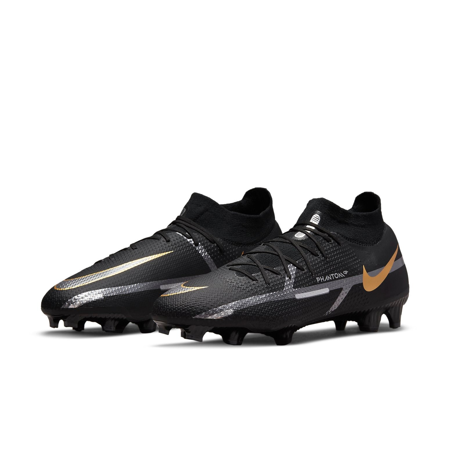 Nike Phantom GT 2 Pro DF FG 'Black Metallic Gold' DC0759-007