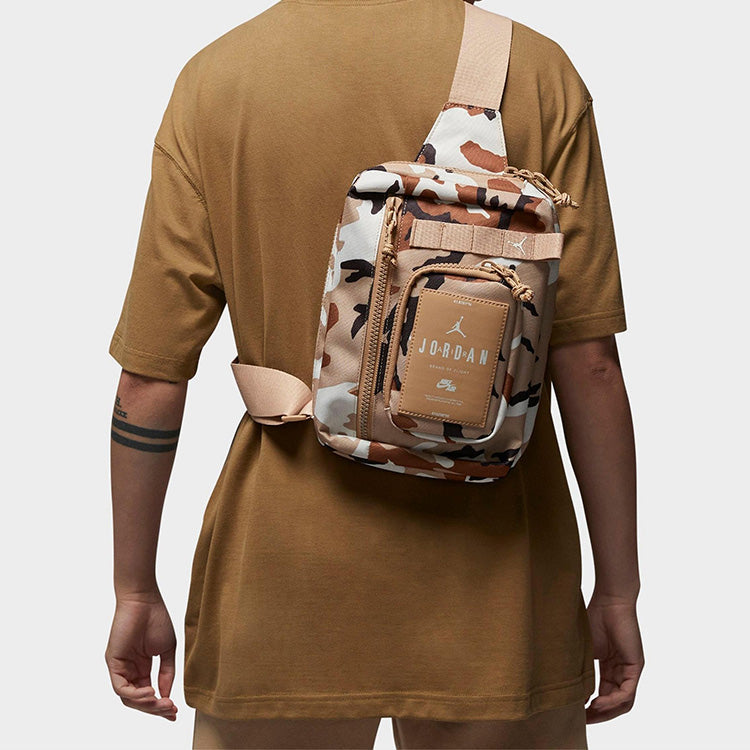 (WMNS) Air Jordan Hesi Crossbody Crossbody Bag 3L 'Desert Camo' MA0839-EE7