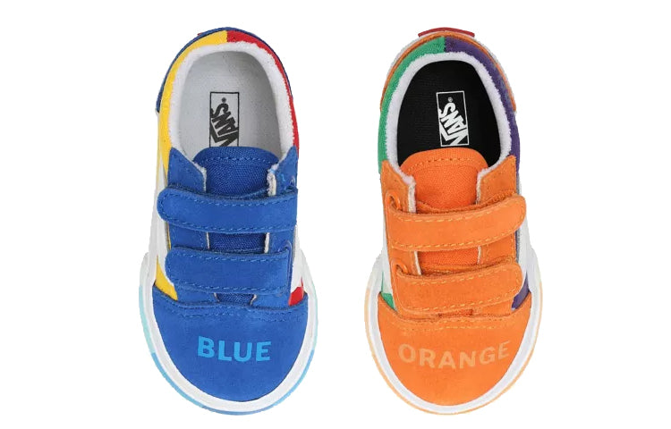 (TD) Vans MoMA x Old Skool V 'Color Wheel' VN0A4VJJ0K1