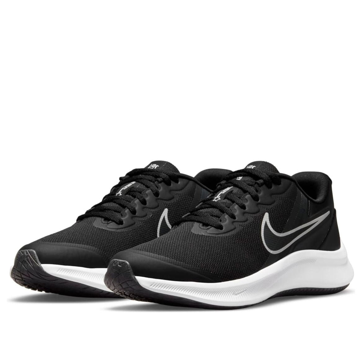 (GS) Nike Star Runner 3 'Black Summit White' DA2776-003