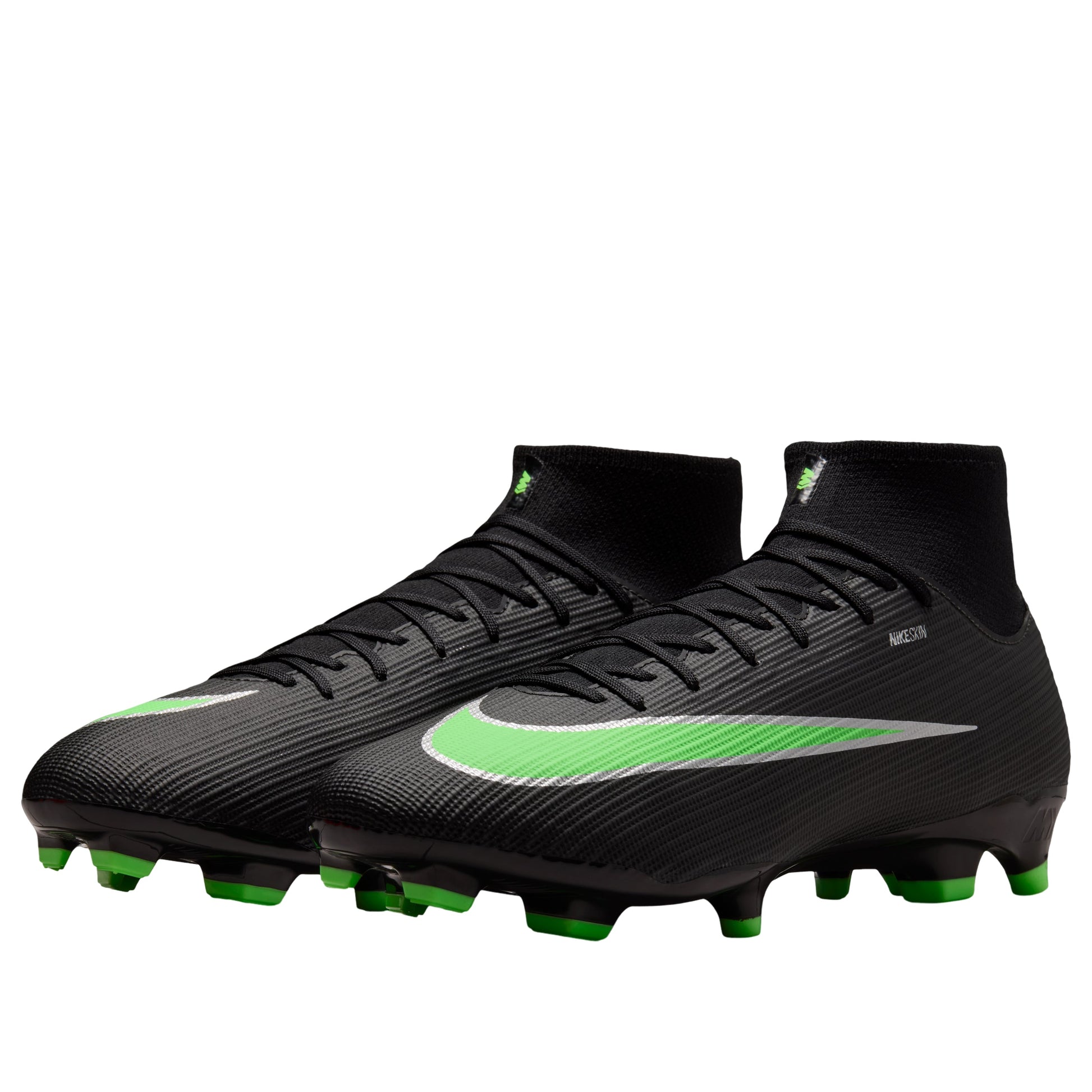 Nike Mercurial Superfly 11 Academy High MG 'Black Illusion Green' IO1485-001