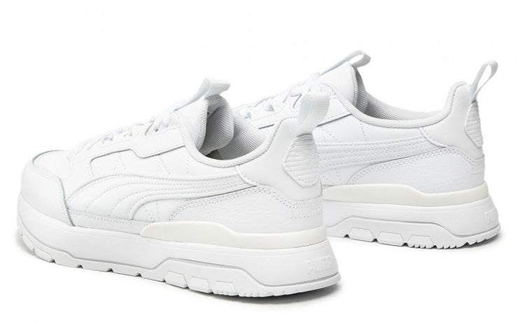 PUMA R78 Trek Leather 'Triple White' 383202-02
