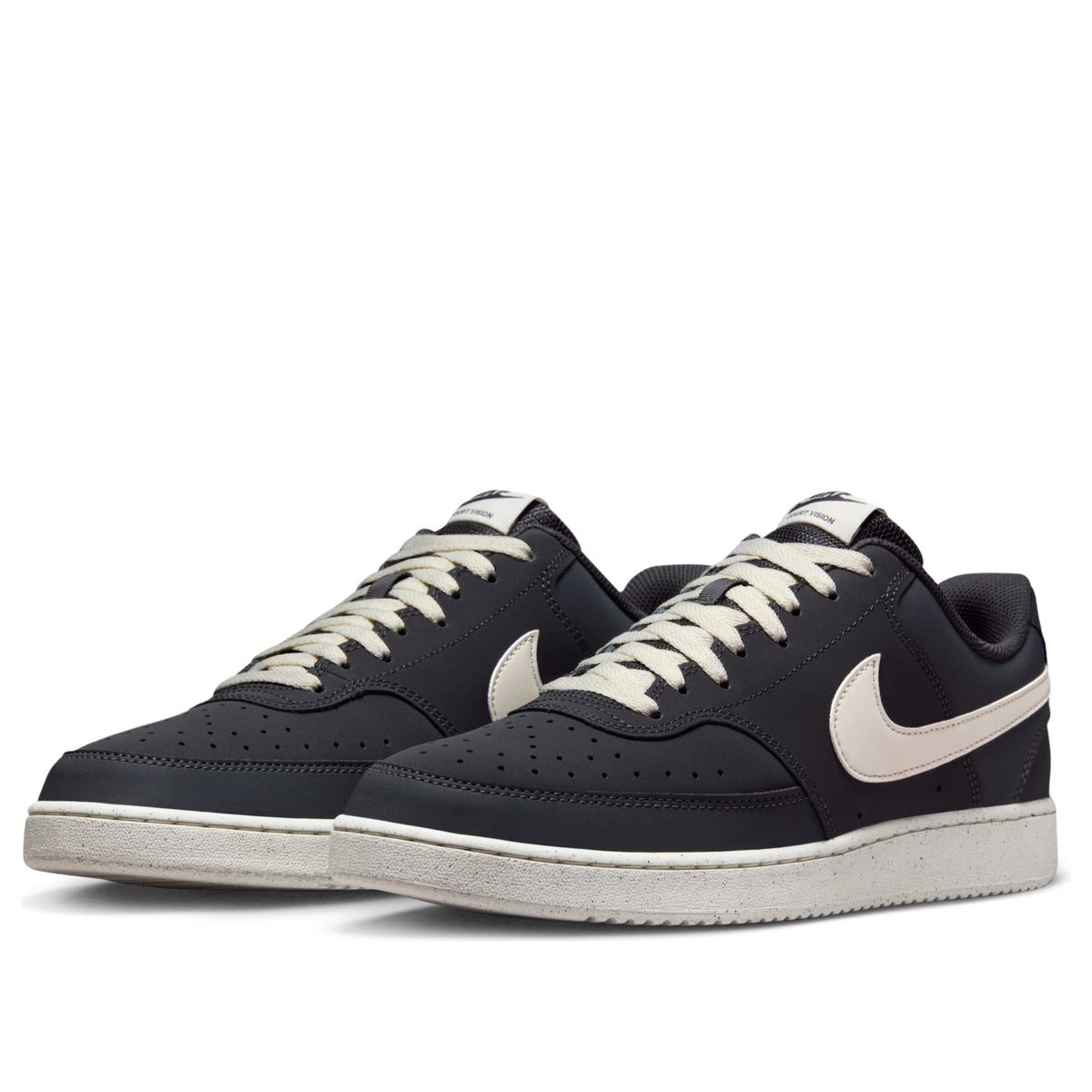 Nike Court Vision Low 'Coal Black Light Ivory White' HV8139-003