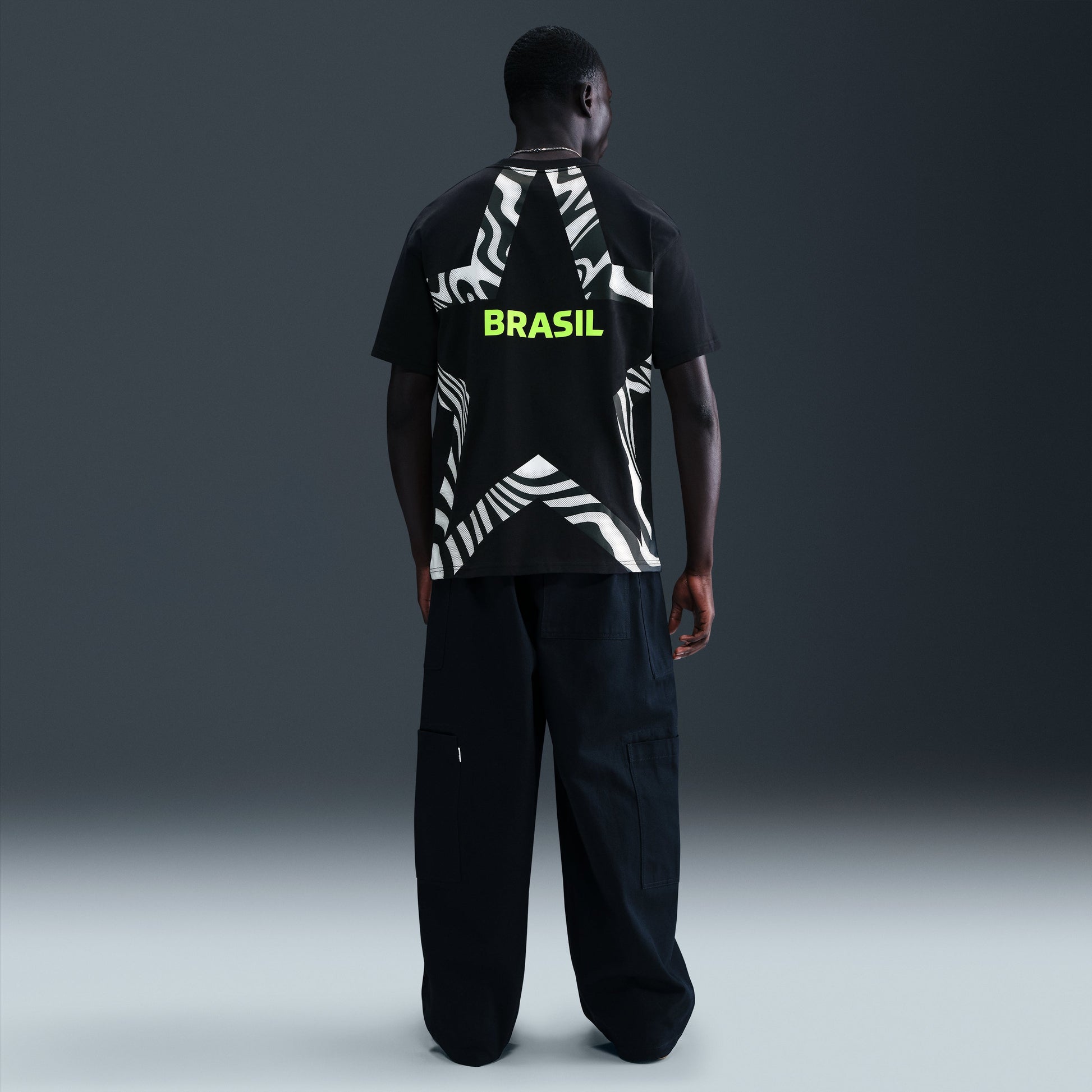Nike Brasil Premium Goalkeeper T-Shirt 'Black' IO4573-010