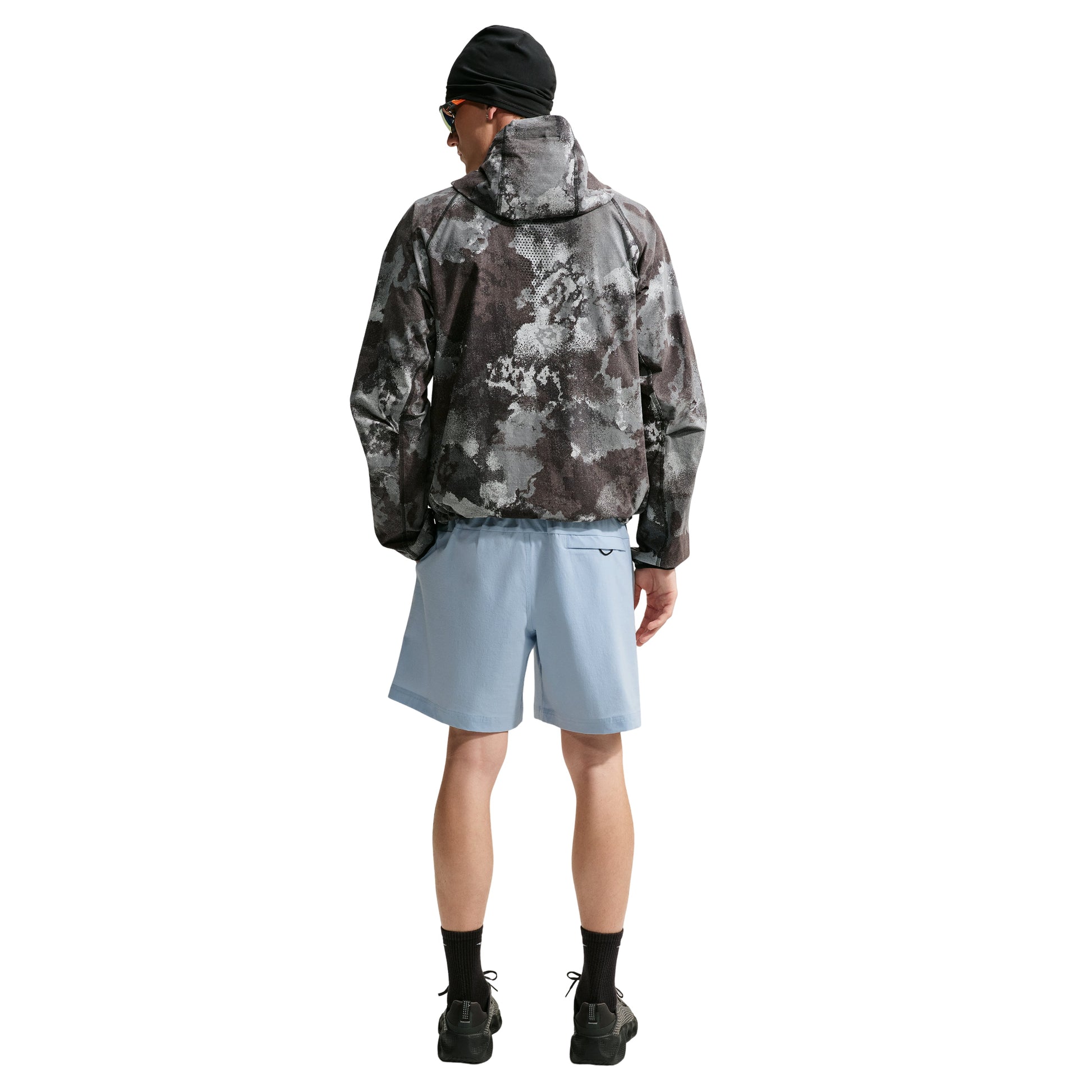 Nike Tech Woven Shorts 'Light Armory Blue Black' HQ0470-440