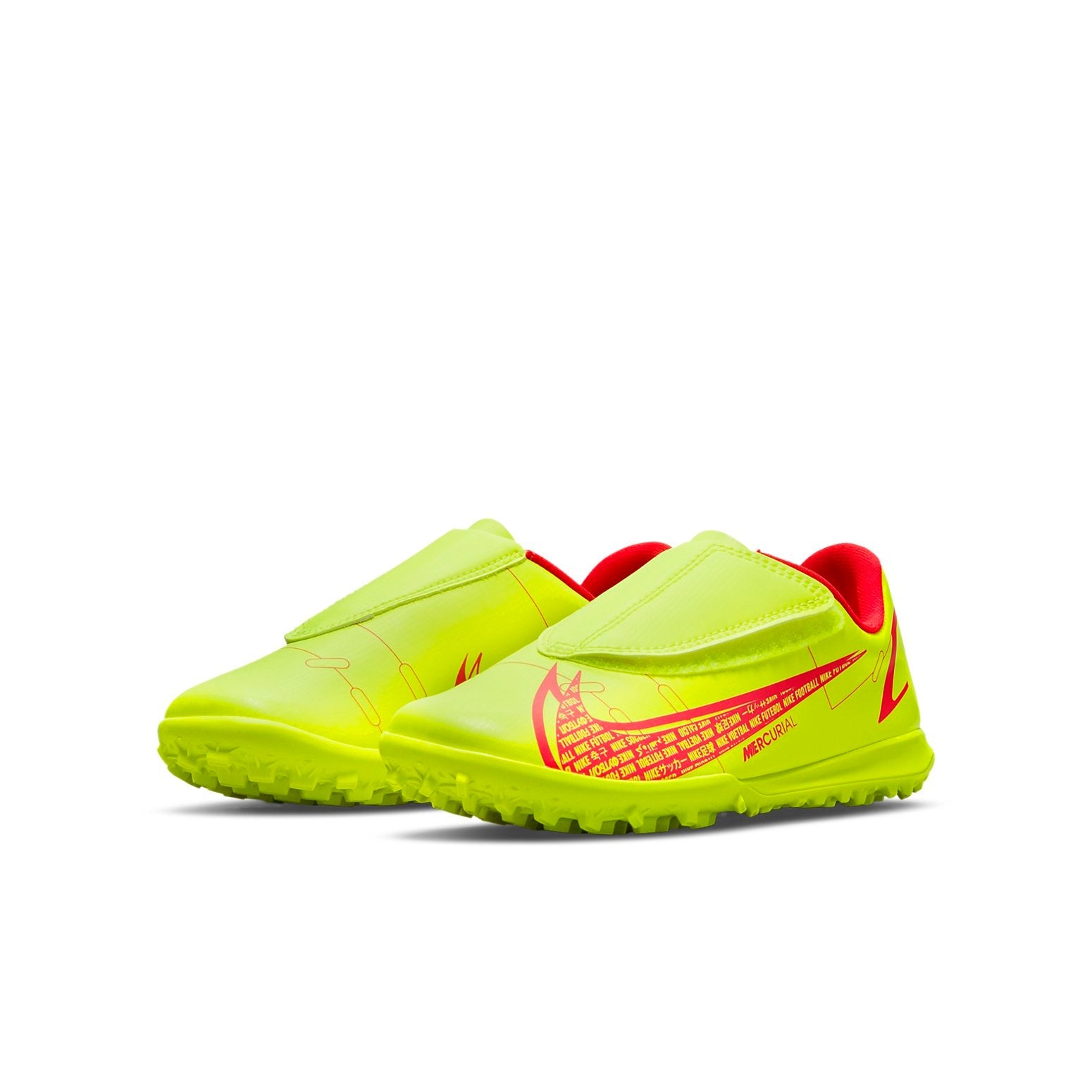 (PS) Nike Jr Vapor 14 Club TF Turf (V) Soccer Shoes Yellow CV0839-760