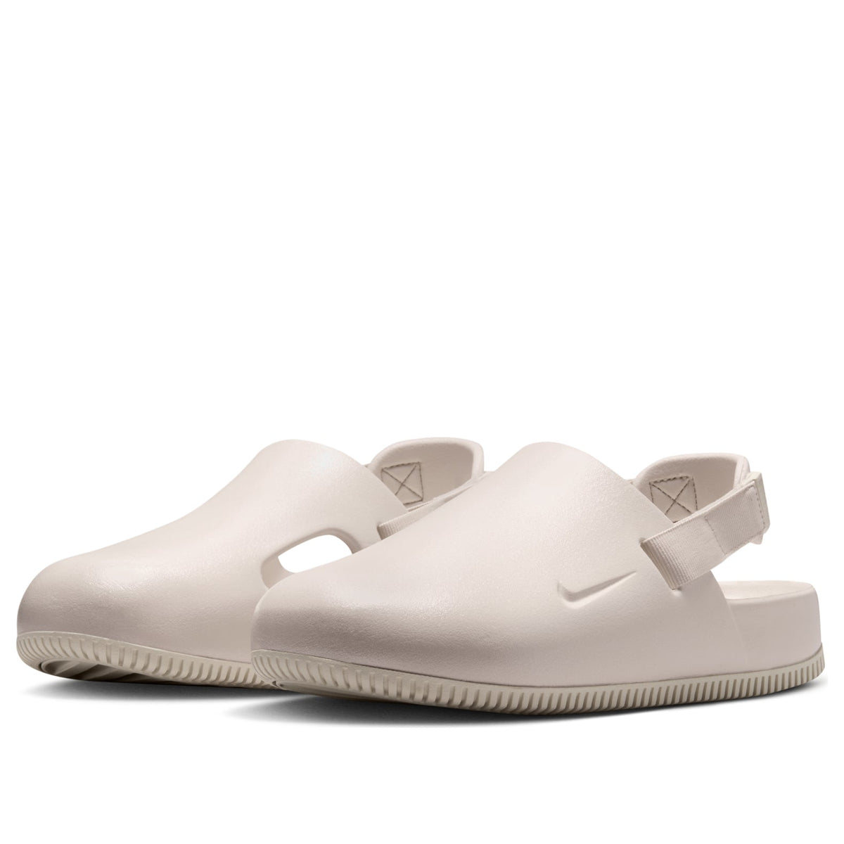 (WMNS) Nike Calm Pearlized Sandals 'Light Orewood Brown' HQ7020-100